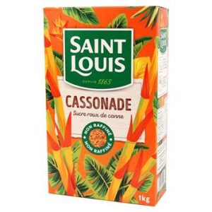 SUCRE CASSONADE saint louis 1KG